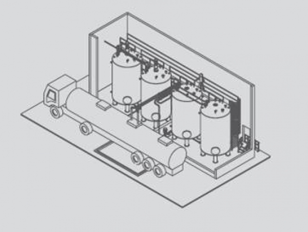 Turn-Key Plants for automated Drum Filling and Packaging of Hazardous and Non-Hazardous Chemicals